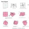 Оригами роза Кавасаки (новая роза Кавасаки) Розы оригами из бумаги своими руками легкая