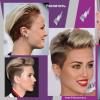 Зачіски з виголеними скронями — жіночі Креативні стрижки з поголеними на середні